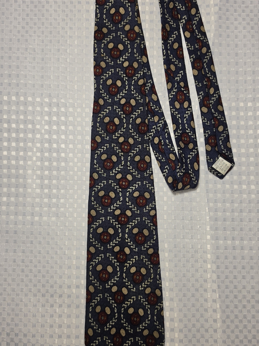 Vintage The Disney Store Mickey Mouse Silk Necktie USA